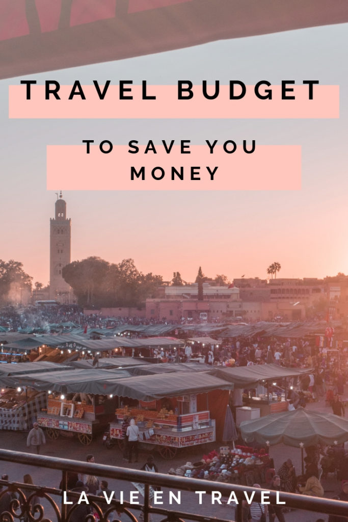 Travel Budget Worksheet - How to Make a Travel Budget - Travel Budget Printable - La Vie en Travel