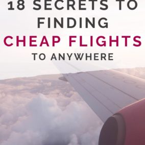 Budget Travel - Cheap Flights - Travel on a budget - Budget Vacation - 18 Best Kept Secrets for How to Get Cheap Airfares - Find the cheapest flight every time with these 18 secrets! - Travel Cheap